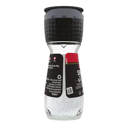 McCormick Sea Salt Grinder – Thoughtful Housewarming Gift for New Homeowners, Gourmet Pantry Essential