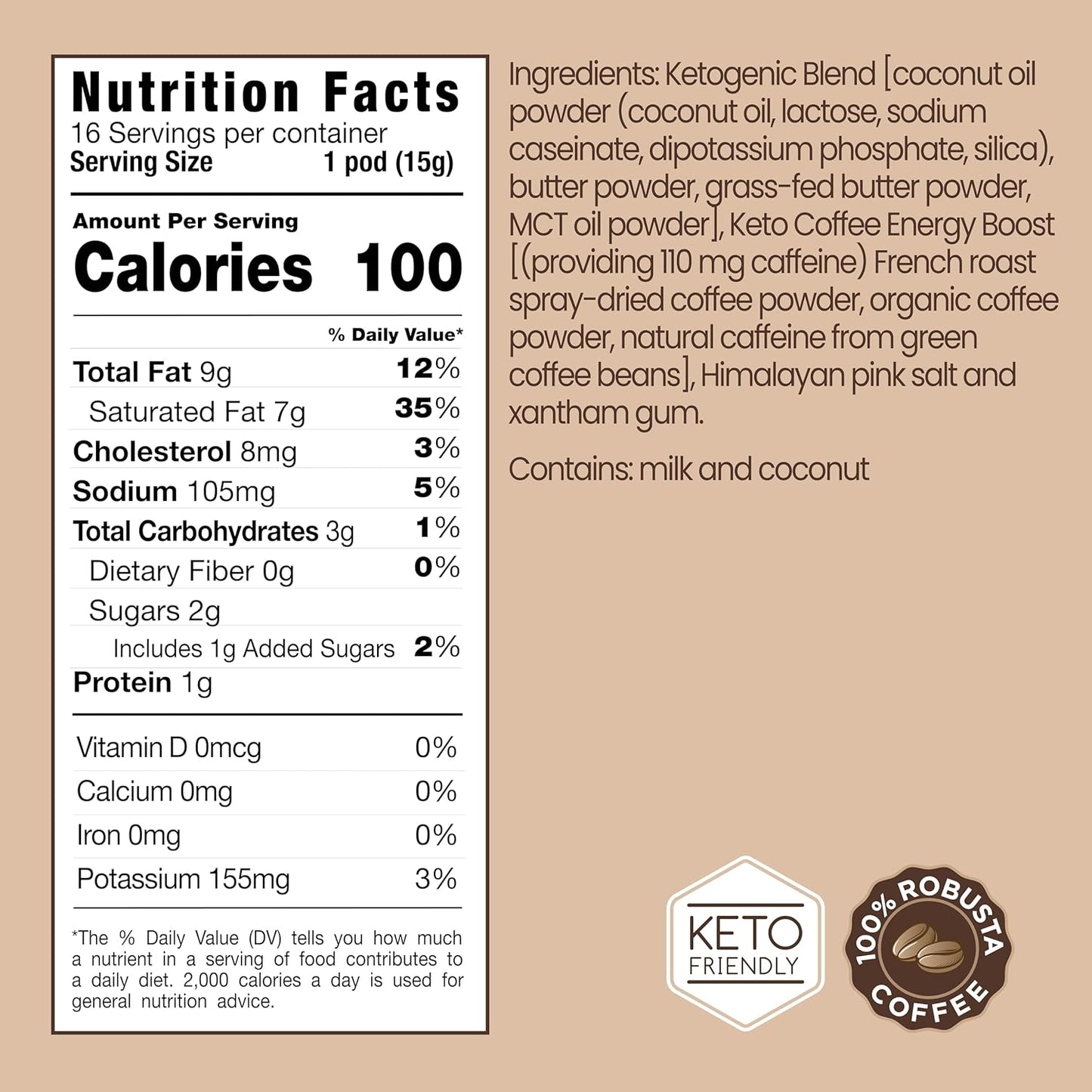 mcts sourced from coconut oil for fast ketone conversion