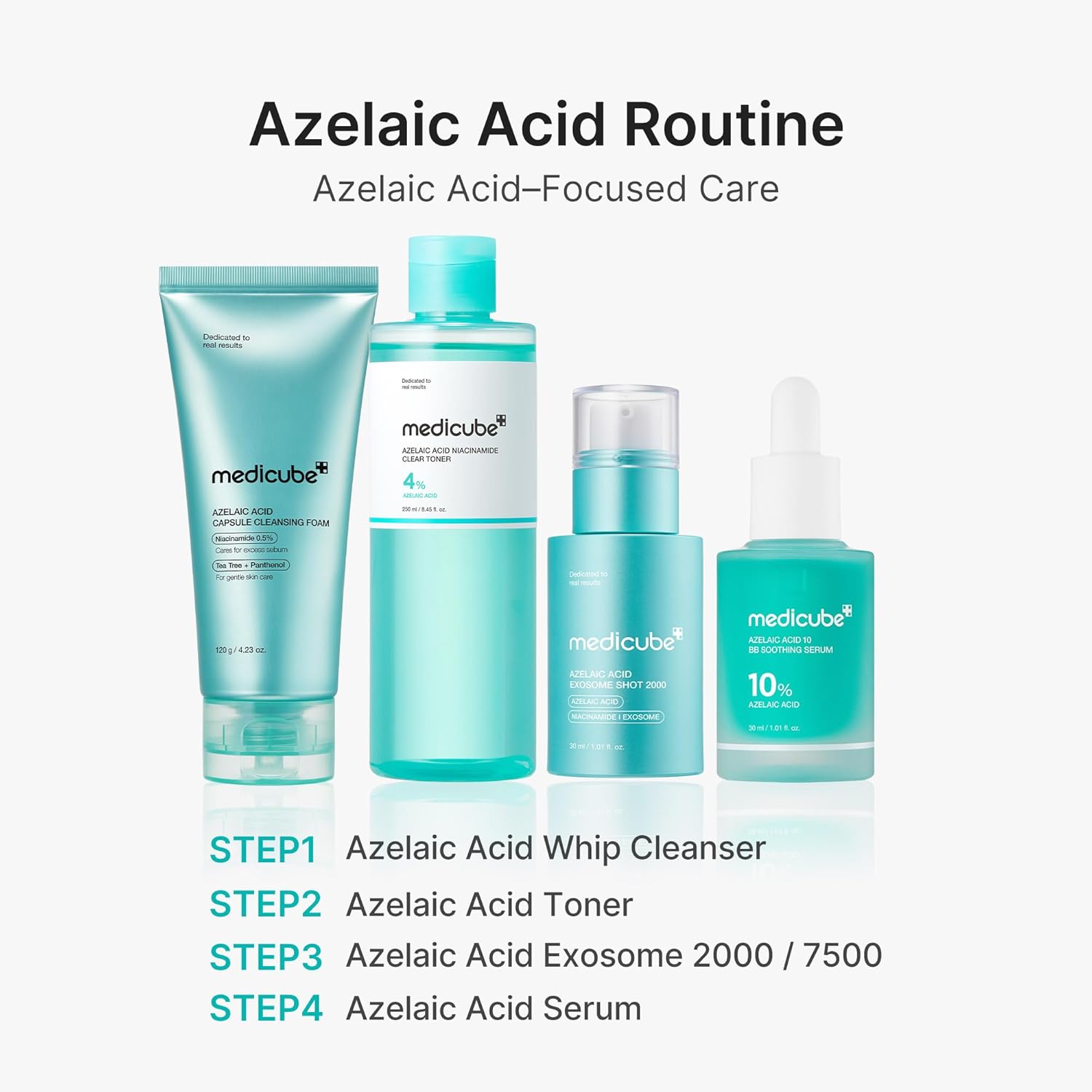 medicube Azelaic Acid 10 Soothing Serum – Clean Routine Serum for Clogged Pores and Blemish Care