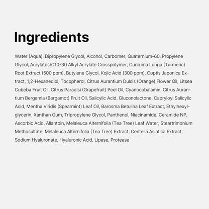medicube Body Peel Shot with Turmeric – Nightly Exfoliating Serum for a Mindful Bath Time Wind-Down Ritual