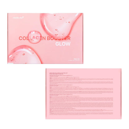 medicube Glass Skin Collagen Trial Kit – Evening Self-Care Skincare Ritual, 4-Step K-Beauty Routine for Nightstand Calm