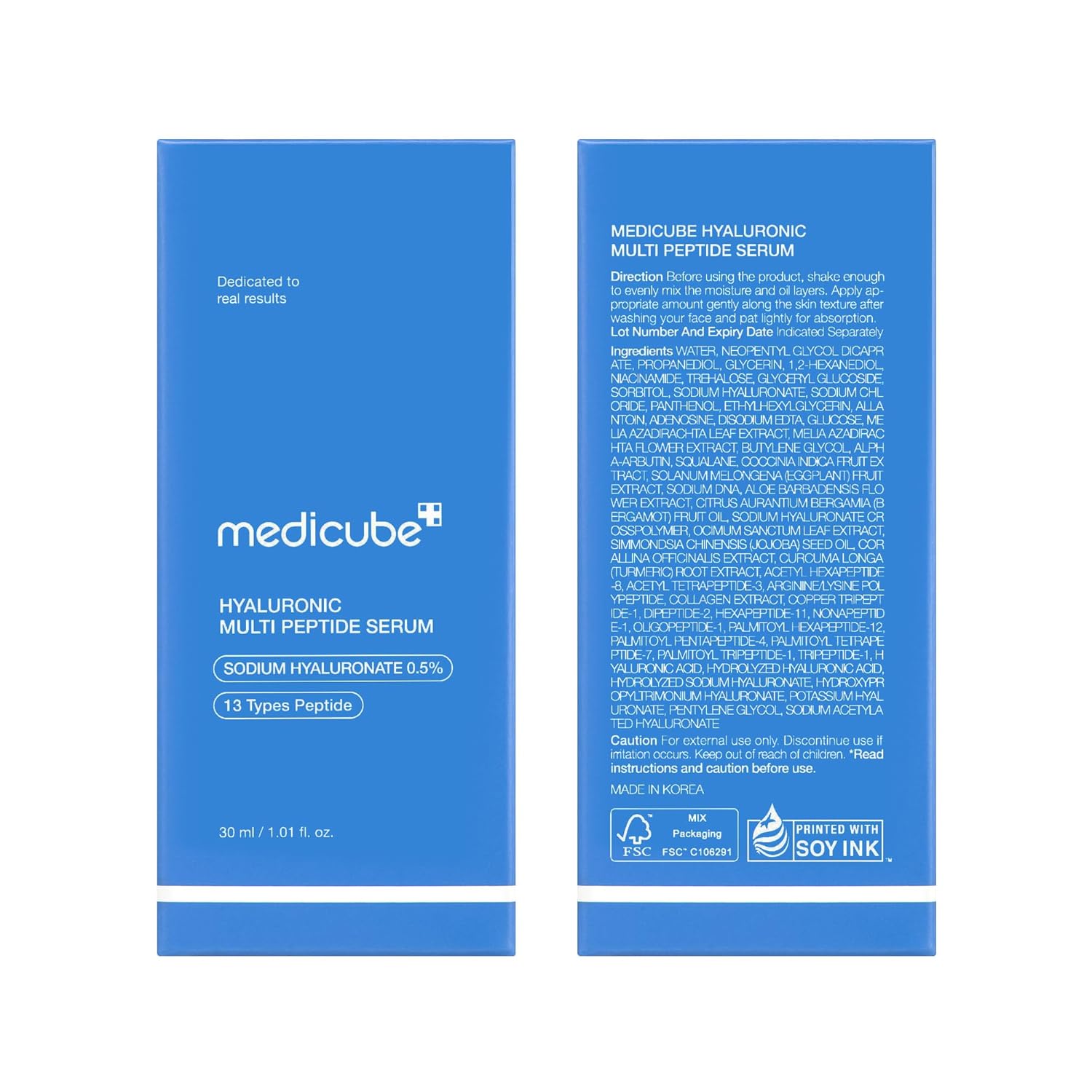 medicube Hyaluronic Multi Peptide PDRN Serum – Thoughtful Skincare Gift for Her Birthday or Holiday