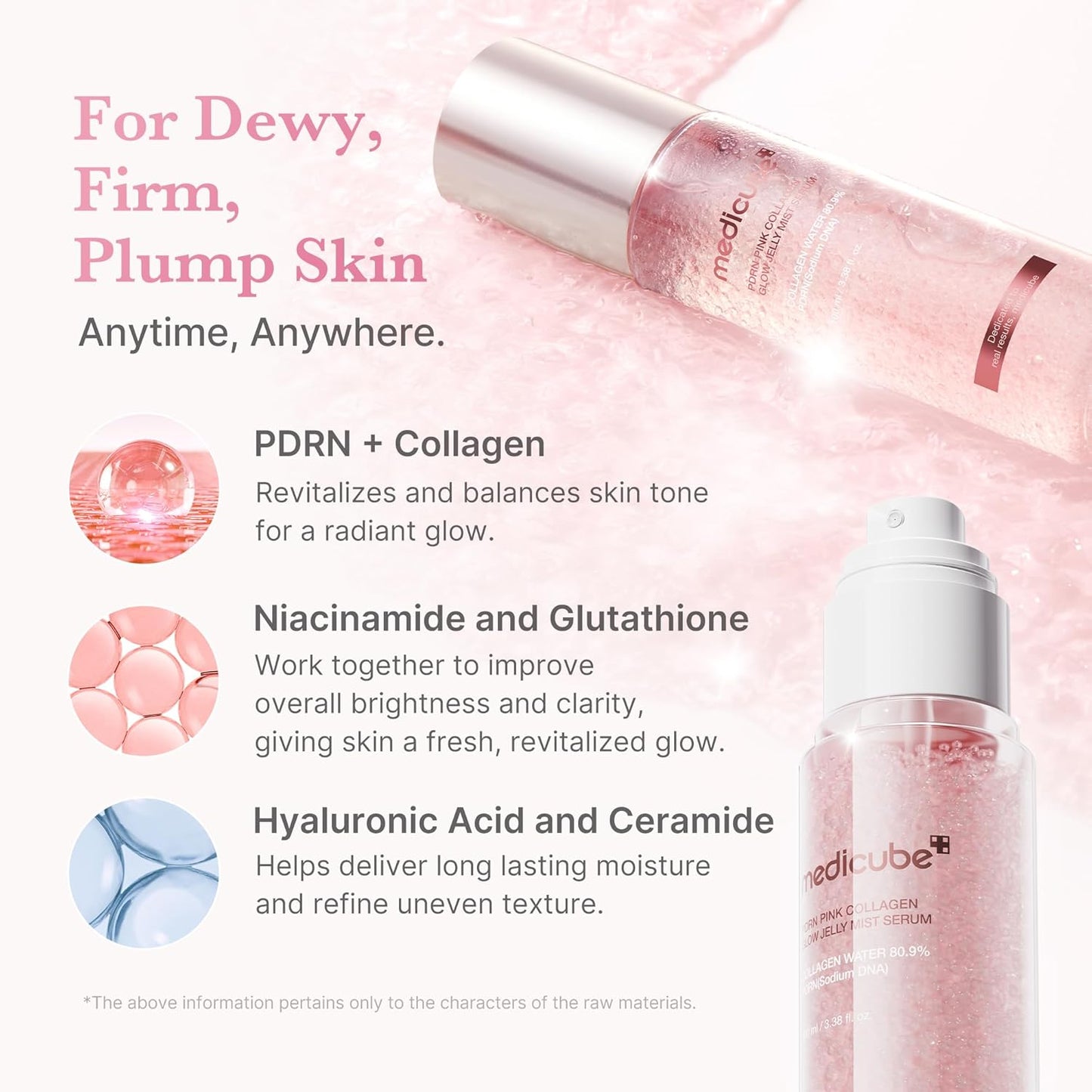 medicube Jelly Mist Serum – Thoughtful Birthday Gift for Her, Glow-Boosting Mist