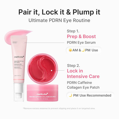 medicube PDRN Collagen Eye Patch – Nightly Wind-Down Ritual for Calm, Restored Under-Eyes