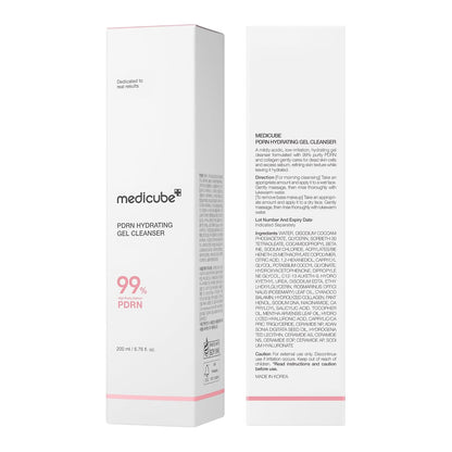 medicube PDRN Jelly to Foam Cleanser | Streamlined Vanity Staple for Intentional Routines