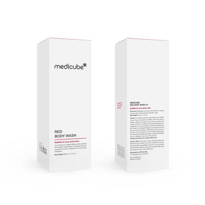 medicube Red Body Wash – Single Bottle Body Acne Solution for Clutter Free Shower and Streamlined Skincare