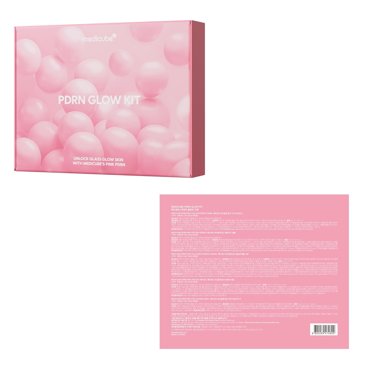 Medicube Salmon DNA PDRN Trial Kit – Mindful Evening Skincare Ritual for Restorative Self-Care Nights