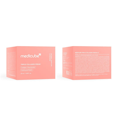 Medicube Triple Collagen Cream – Thoughtful Birthday Gift for Her, Anti-Aging Korean Skincare Moisturizer