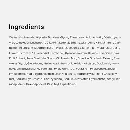 Medicube TXA Niacinamide Glow Serum – Fragrance-Free Dropper for Clean, Uncluttered Vanities