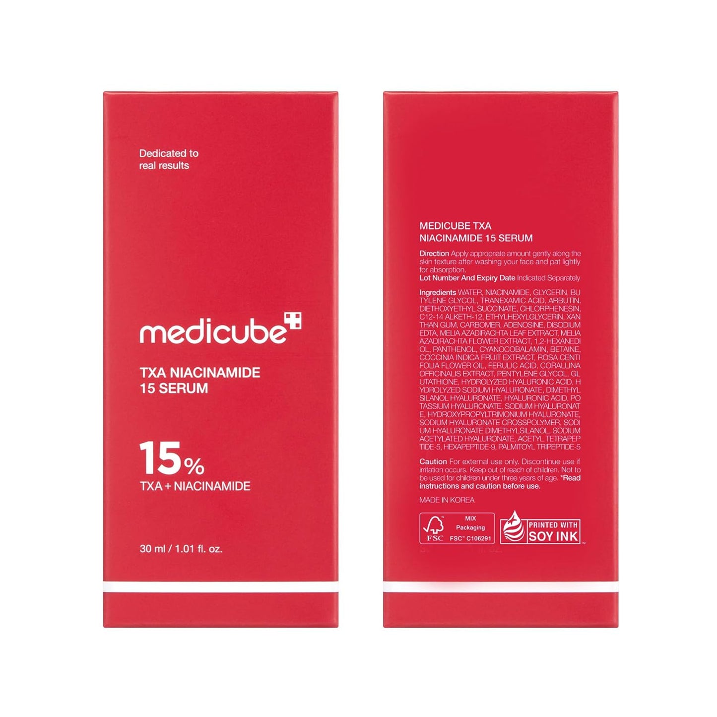 Medicube TXA Niacinamide Glow Serum – Fragrance-Free Dropper for Clean, Uncluttered Vanities