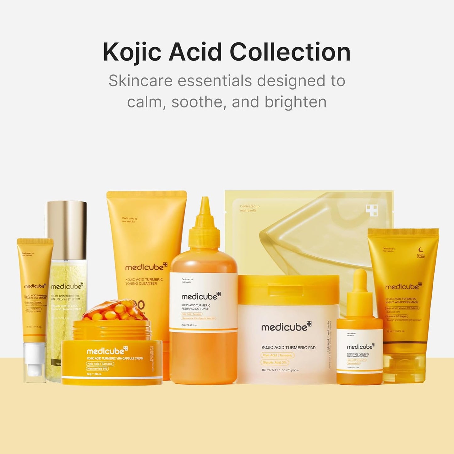 medicube Wrapping Mask Kojic Acid Premium Overnight Peel-Off Treatment for an Elevated Vanity Glow Ritual