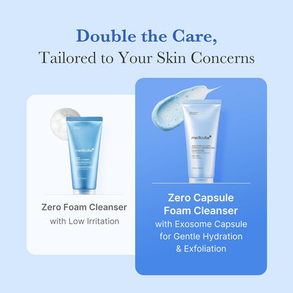 medicube Zero Pore Capsule Cleansing Foam – Thoughtful Birthday Gift for Her, Luxury K-Beauty Pore Minimizing Daily Face Wash