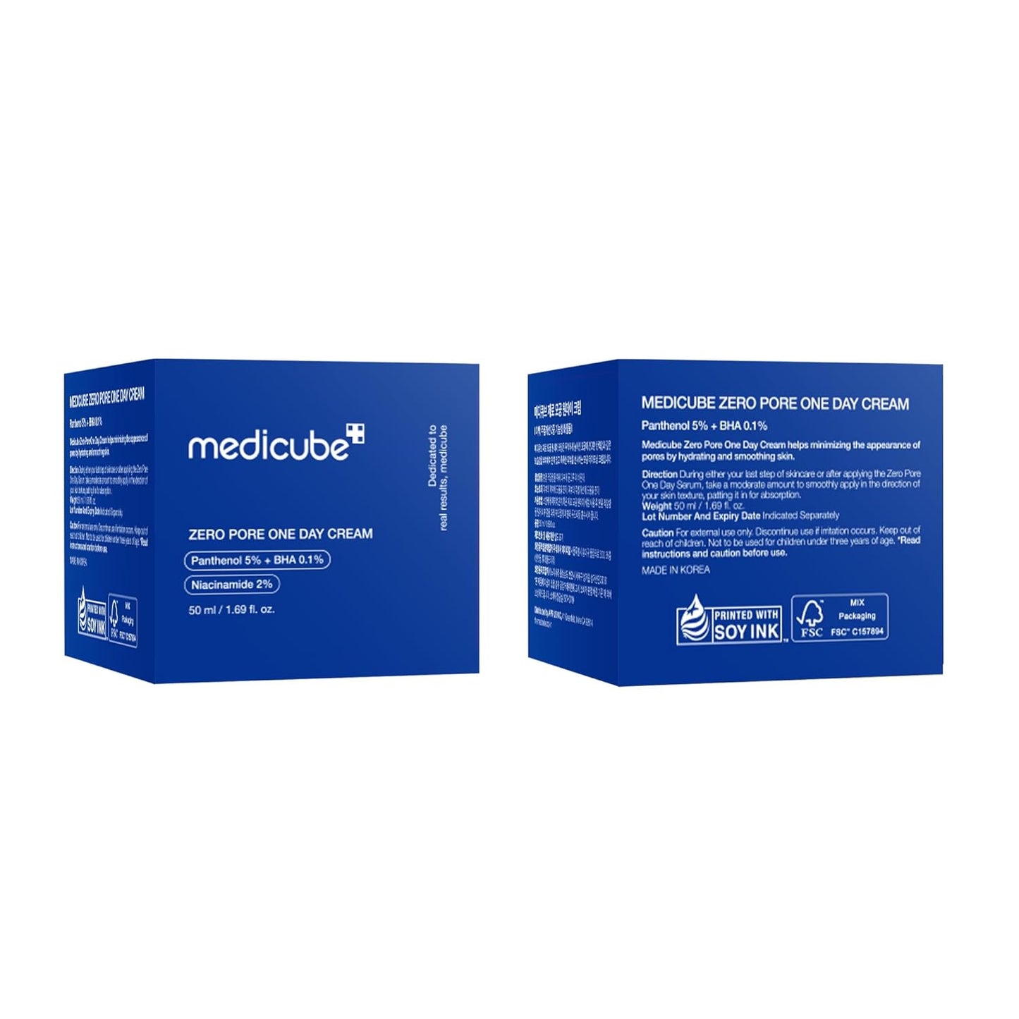Medicube Zero Pore One-Day Cream 1.69 fl.oz – Premium Dermatologist-Developed Pore Refining Treatment