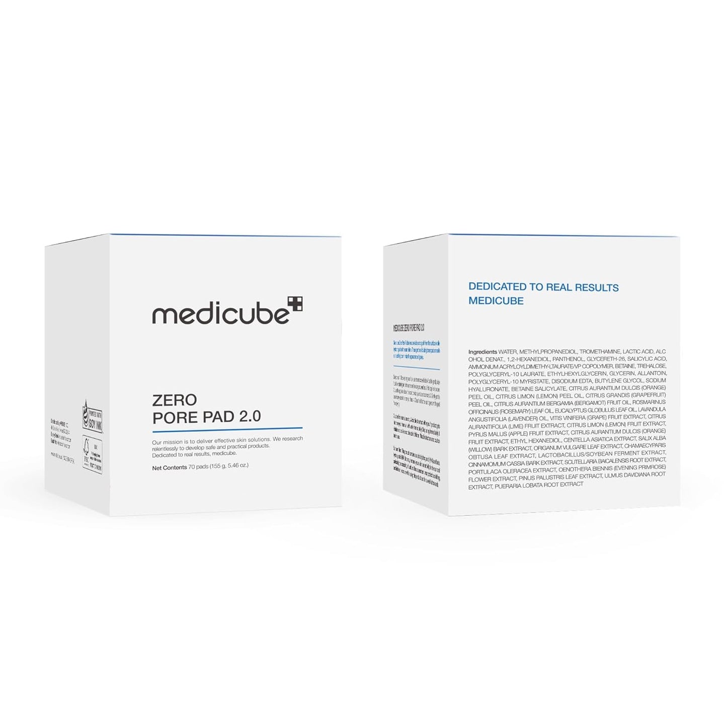 medicube Zero Pore Pad 2.0 – Elevated Vanity Indulgence, Premium K-Beauty Pore Refining Toner Pads