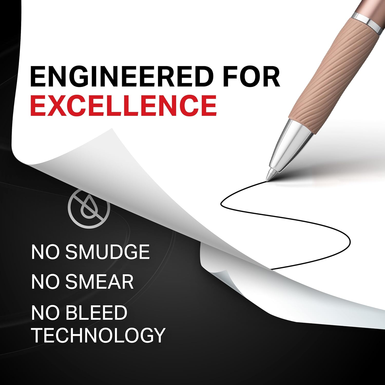 medium 0.7mm point for balanced line weight