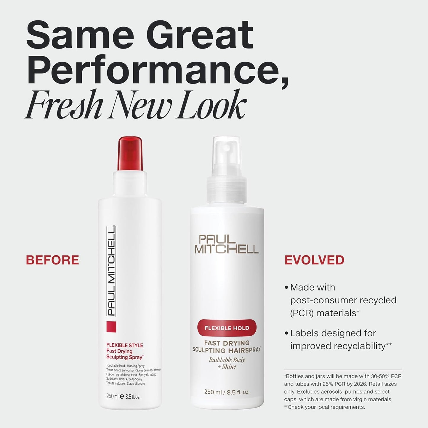 medium hold strength balanced with touchable, brushable finish