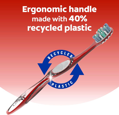 medium or soft bristle firmness options across product line