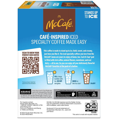 medium roast, caffeinated arabica coffee with 30-day shelf life