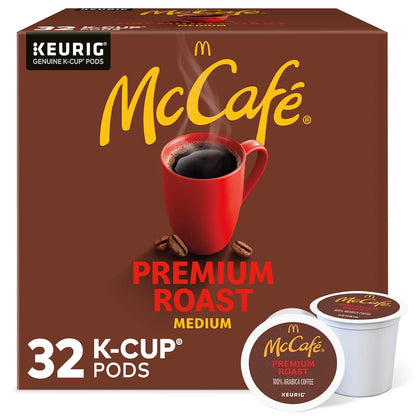 medium roast caffeinated coffee made from 100% arabica beans