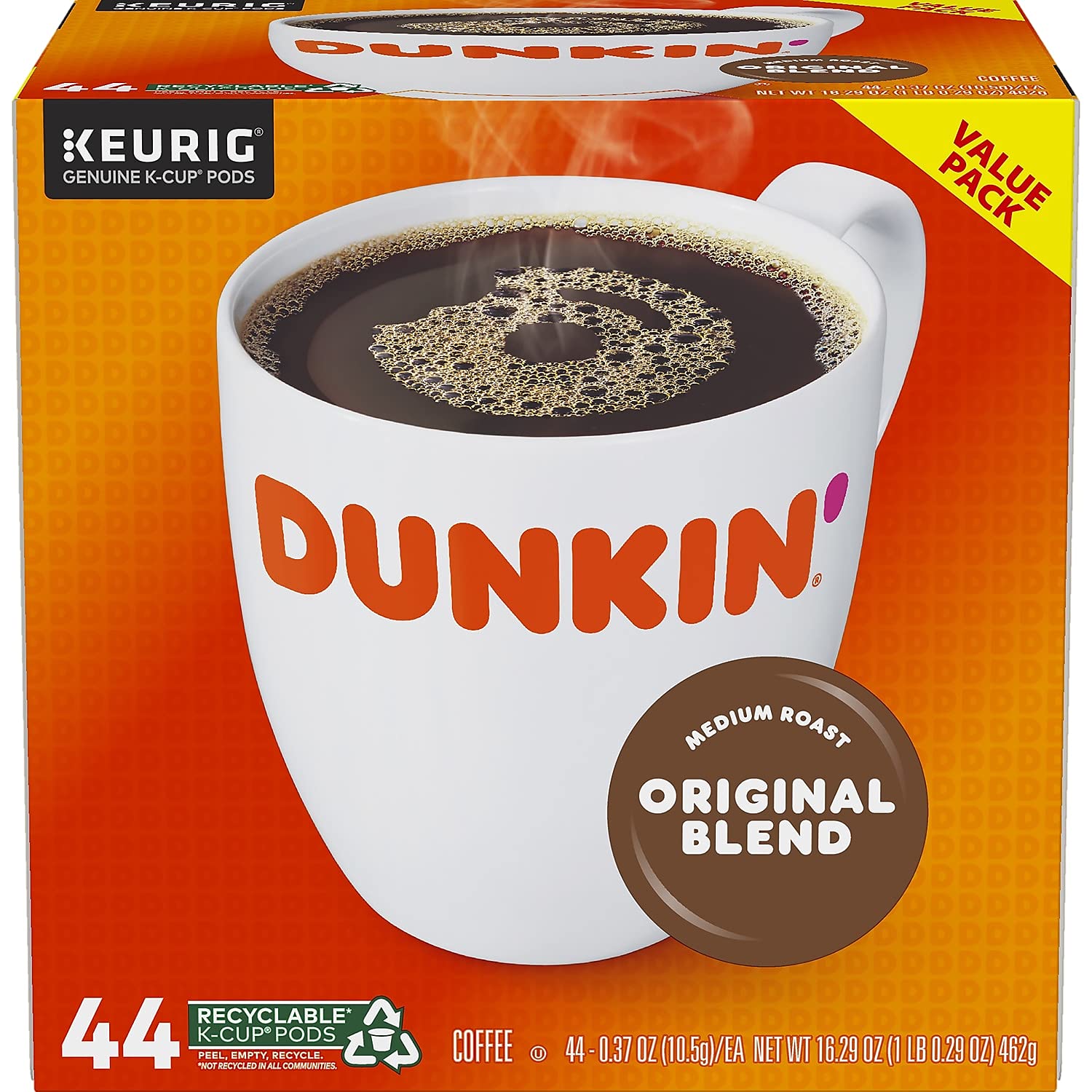 medium roast original blend as the signature sku, with dark roast, french vanilla, and hazelnut varieties