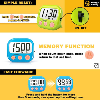 memory setting that recalls the last used countdown time