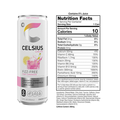 metaplus proprietary blend featuring green tea extract with egcg, guarana seed extract, ginger root, vitamin c, b-complex vitamins, and chromium