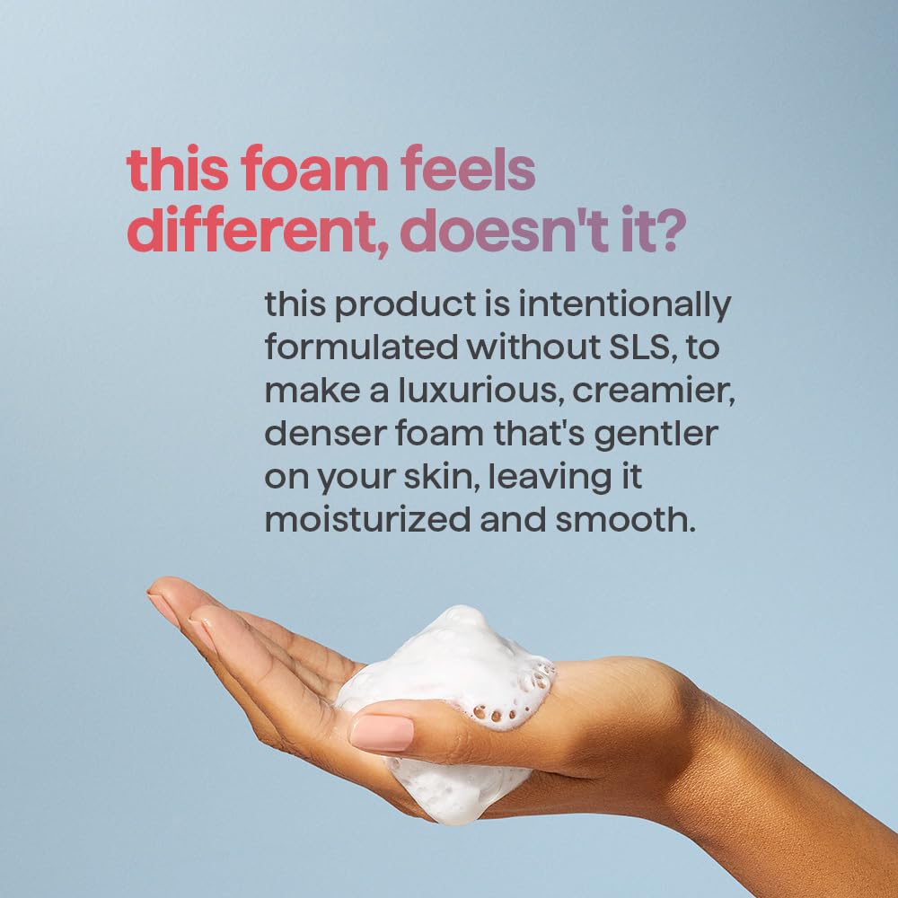 Method Dream Foam Body Wash — Mindful Daily Shower Ritual, 12-Hour Hydration with Jasmine + Sandalwood Aromatics