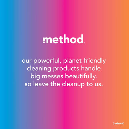 Method Lime & Sea Salt Plant-Based Wipes for Family-Safe Cleanup, Non-Toxic Surfaces Around Kids and Food Prep