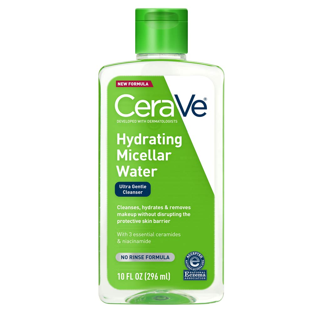 micellar water technology that lifts makeup and impurities without water rinsing