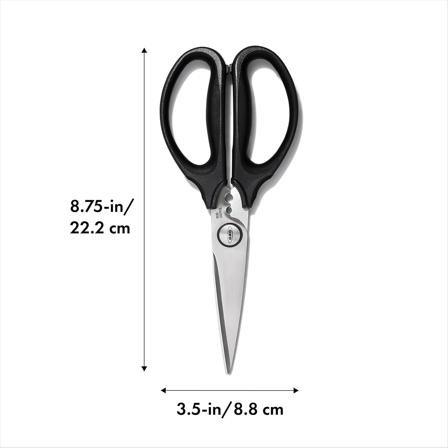 micro-serrated blade edge for secure, non-slip gripping of items during cutting
