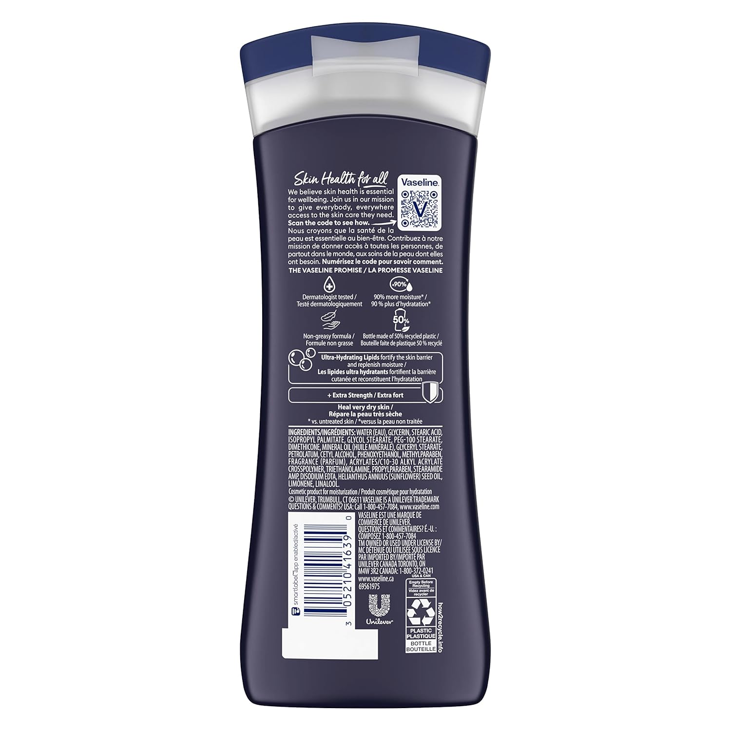 microdroplets of vaseline jelly blended with ultra-hydrating lipids