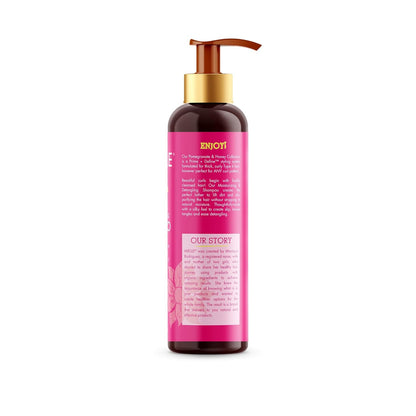 Mielle Organics Pomegranate & Honey Shampoo – Premium Cleanse for Indulgent Type 4 Hair Care Routines