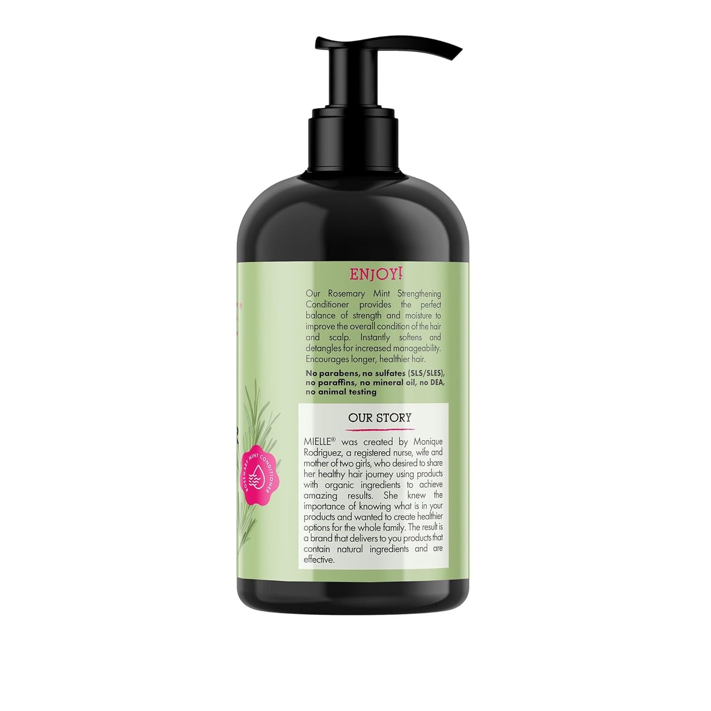 Mielle Organics Rosemary Mint Biotin Conditioner – Thoughtful Self-Care Gift for Mom on Mother's Day, Holiday & Housewarming, 20 oz
