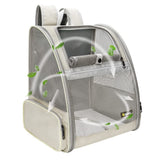 Texsens Bubble Pet Backpack with Visibility Window – Safer Alternative to Open Carriers on Busy Streets