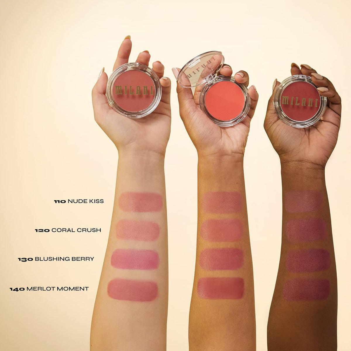 Milani Cheek Kiss Cream Blush – Teen-Safe Makeup Bag Addition for Cruelty-Free Cheek Color