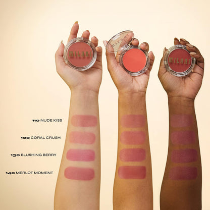 Milani Cheek Kiss Cream Blush – Teen-Safe Makeup Bag Addition for Cruelty-Free Cheek Color
