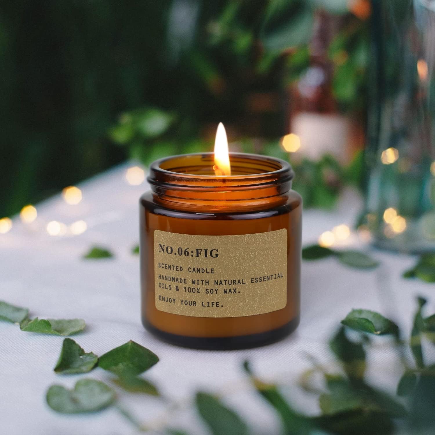 MIMURHYL Cotton Wick Candle Collection – Clean-Burning Relaxation for Yoga, Meditation, and Spa Nights