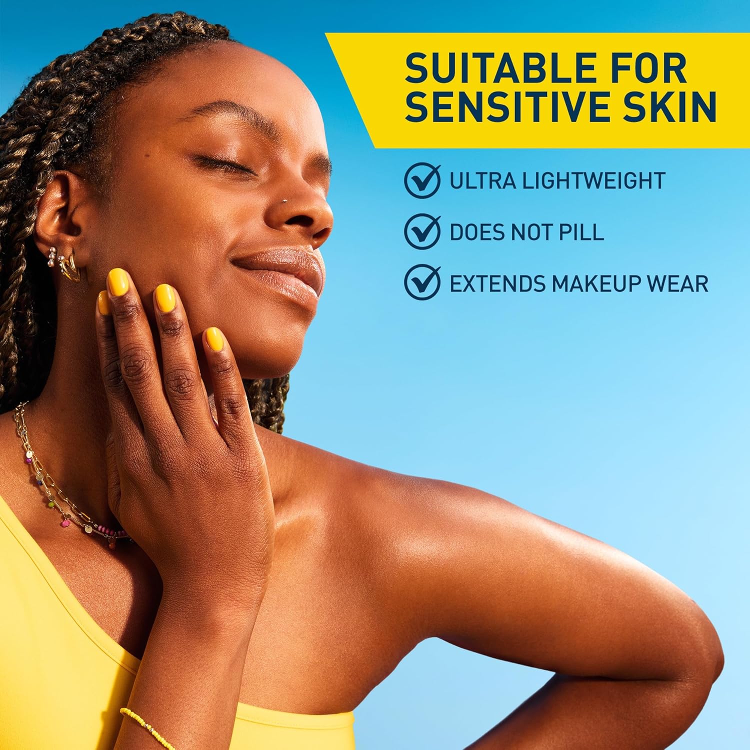 miner-all technology for weightless, 100% invisible application on all skin tones
