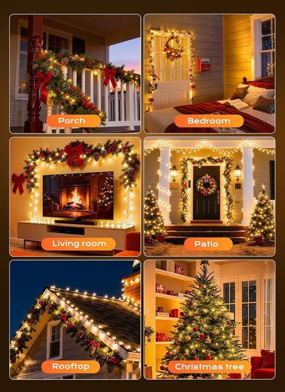 Minetom LED String Lights – Nursery and Playroom Safe Lighting, Shatterproof Cool Bulbs