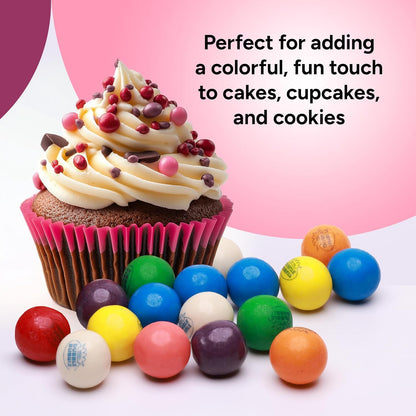 MiniMax Gumballs 1 Inch Assorted Chewing Gum for Kids Birthday Party Candy Buffet and Goody Bag Stuffers