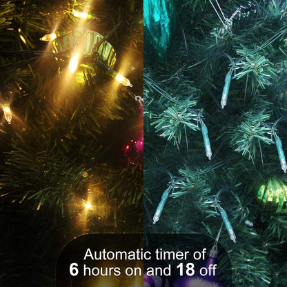 Minimax-M3 Battery Fairy Lights – Cozy Home Aesthetic for Mantel & Bookshelf, 8 Modes Warm White