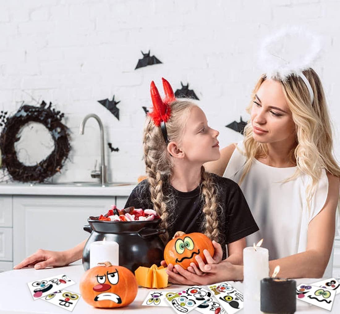 MiniPumpkin Sticker Set – Fun Halloween Party Favor Gift for Kids and Classmates