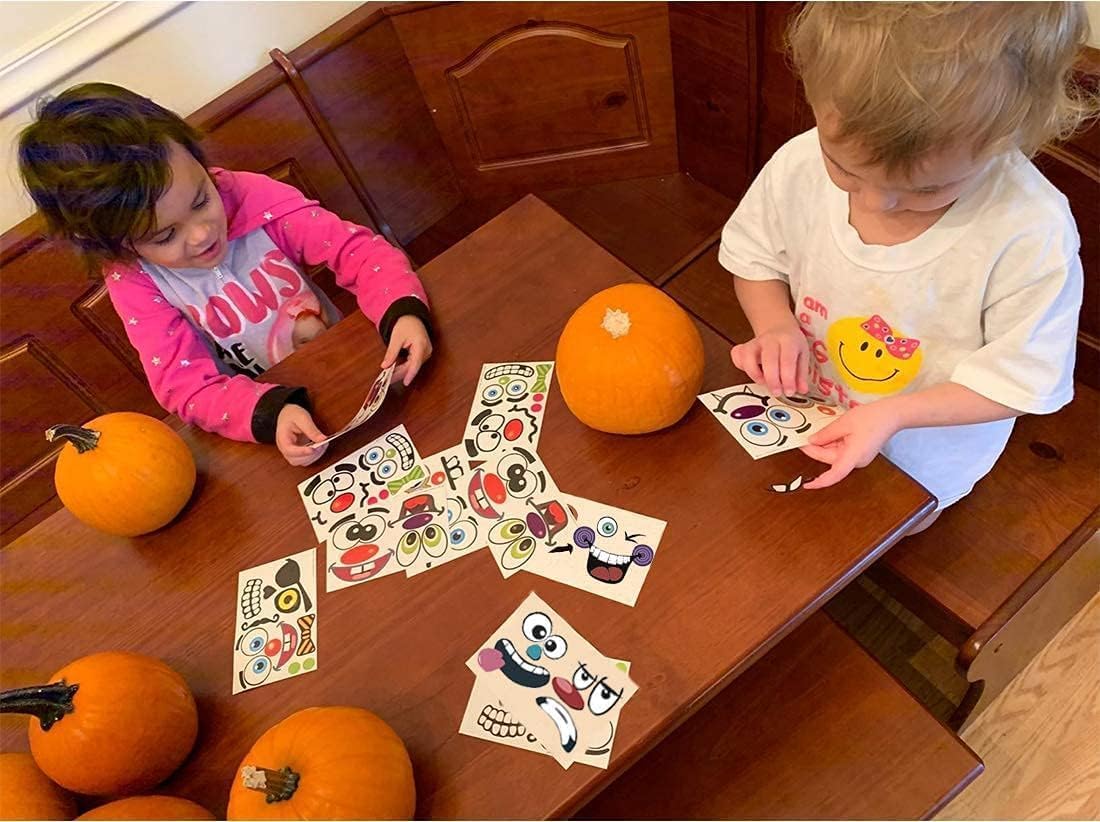 MiniPumpkin Sticker Set – Fun Halloween Party Favor Gift for Kids and Classmates