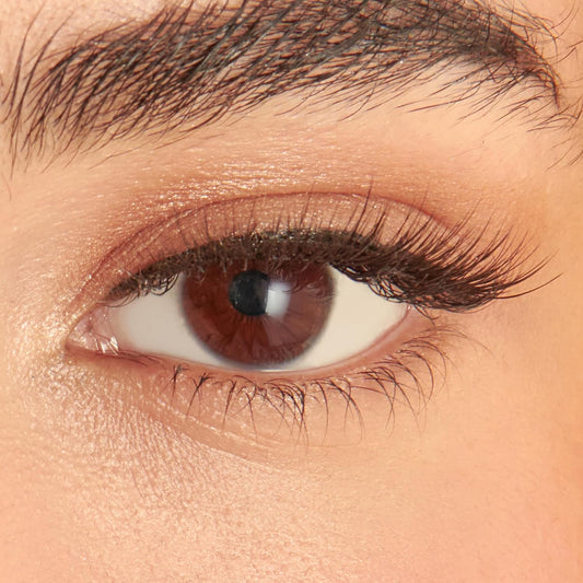 mink effect design with tapered, ultrafine synthetic fibers