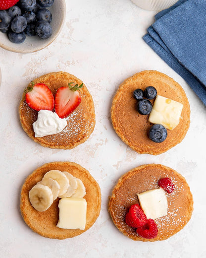 Miss Jones Baking Gluten Free Pancake Mix - High Protein Whole Grain Breakfast for Active Wellness Routines