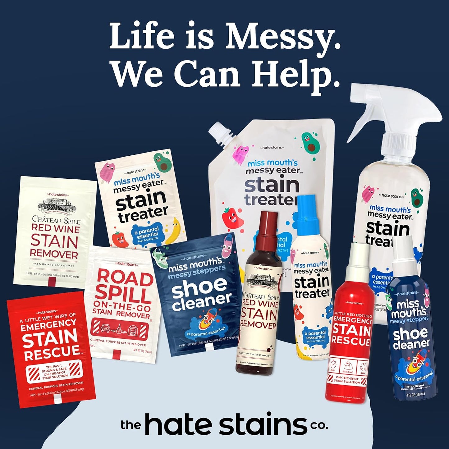 Miss Mouth's Messy Eater Stain Treater – Baby-Safe Nursery Stain Remover for Onesies and Burp Cloths