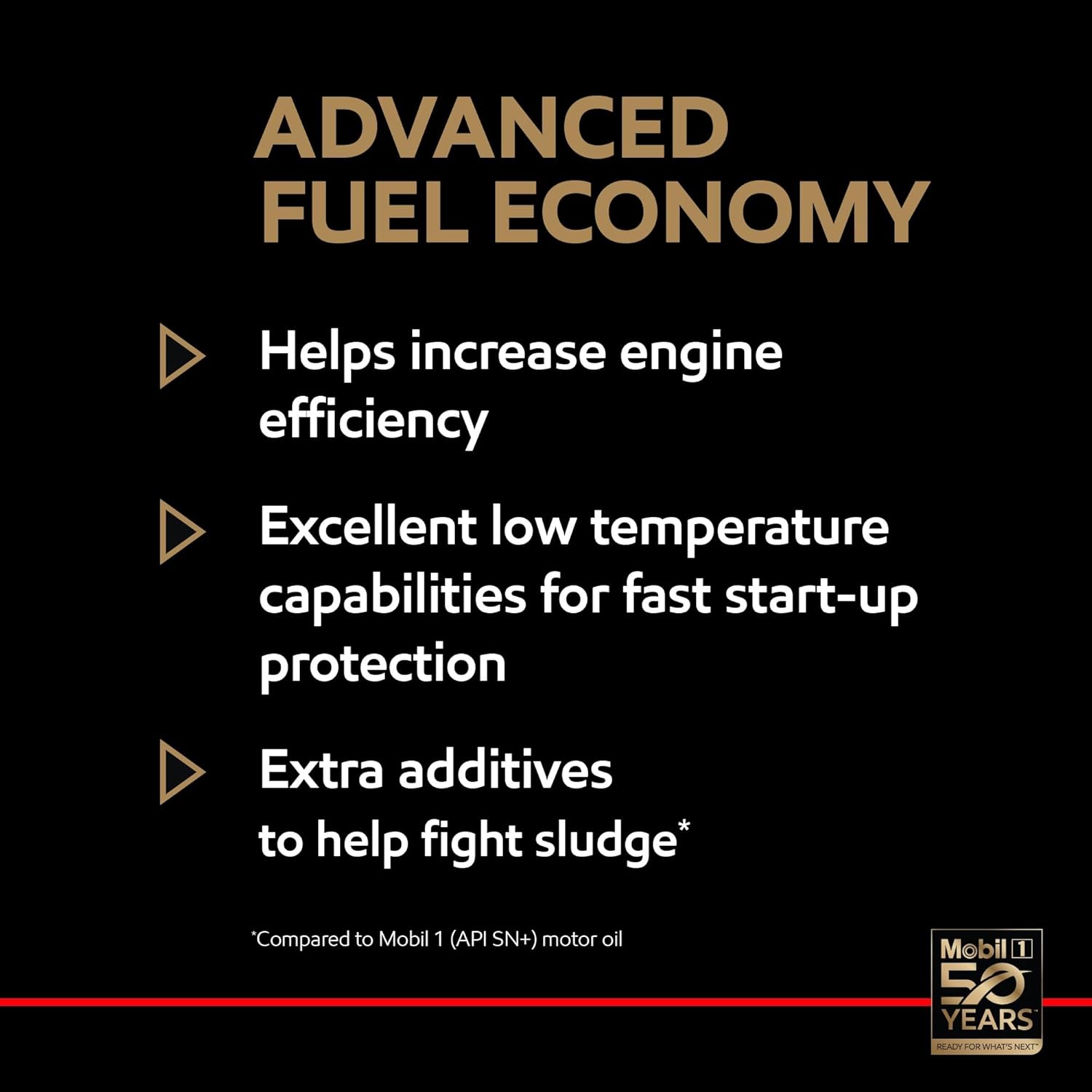 Mobil 1 Advanced Fuel Economy 0W-20 Full Synthetic Motor Oil for Towing and Outdoor Work Trucks