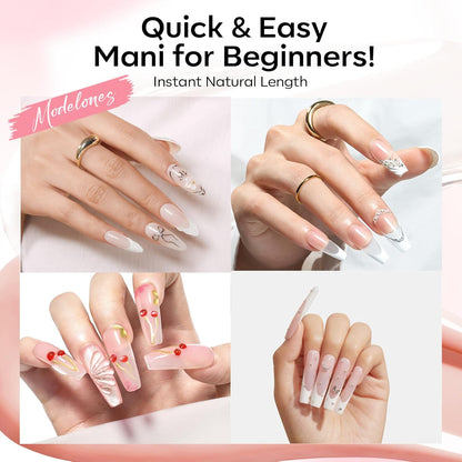 Modelones Poly Gel Nail Kit – Thoughtful Birthday Gift for Women Who Love Salon Nails at Home
