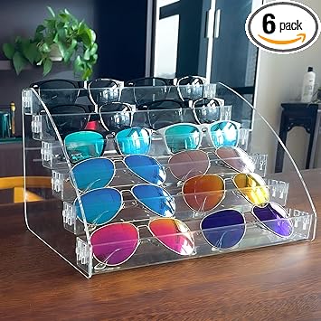 Modenza Acrylic Polish Tray – Streamlined Beauty Supply Holder for Retail Display and Stockroom Tasks