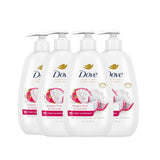 Dove Advanced Care Dragonfruit & Coconut Hand Wash 4 Count – Nightly Self-Care Ritual for Dry Hands in the Master Bathroom